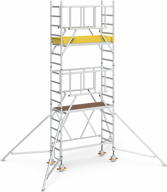 Iller Klappgerüste mit Sicherheitsaufbau 1,35x1,80m 5,70 m AH