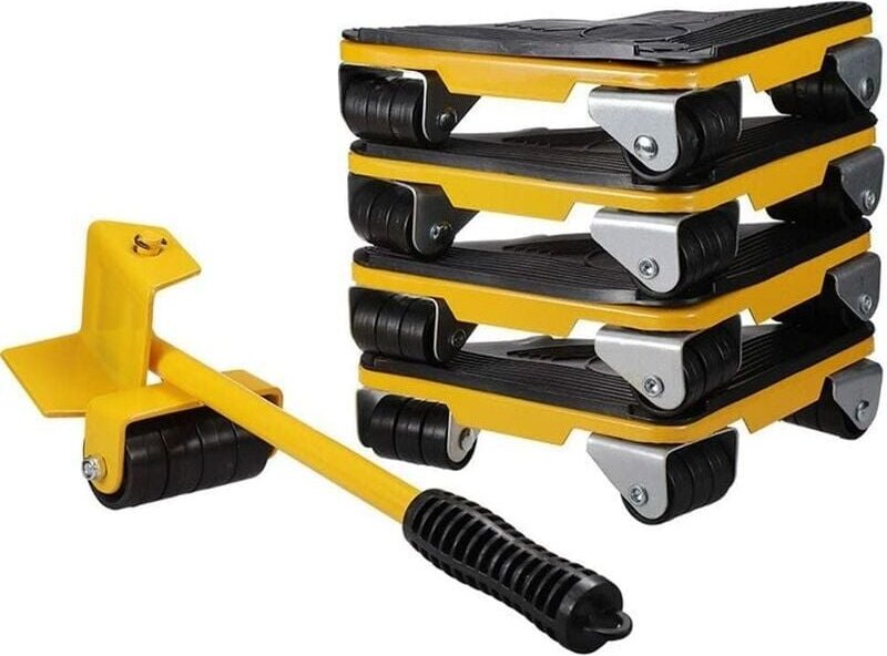 Hochleistungs-Möbelheber, Möbelumzugsset, Möbelumzugssystem mit Rädern, kann um 360 Grad gedreht werden, vier maximale B...