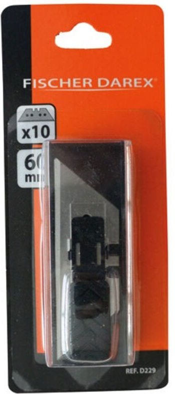 Trapez-Klinge 60mm X10 Blister - Fischer Darex