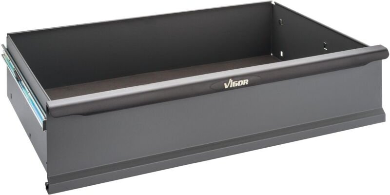 Schublade ∙ hoch ∙ 569 x 398 x 154 mm ∙ für Series l ∙ V1901 ∙ Werkbank V4813 ∙ V1906 ∙ l x b x h: 569 mm x 398 mm x 154...