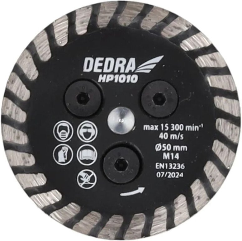 Diamantscheibe Zum Unterschneiden 50mm M14 - Dedhp1010