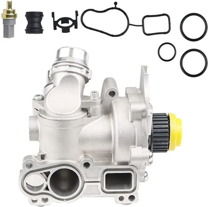 Motorkühlsystem Wasserpumpenbaugruppe für 1.8T 2.0 TFSI Golf 06H121026AB 06H121026T