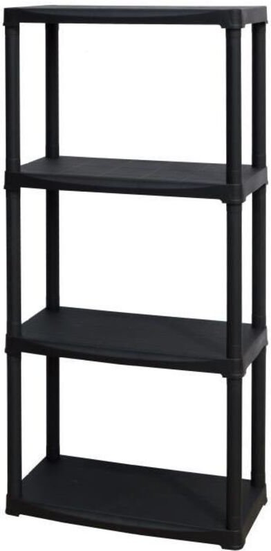 Sogenex Ablagegestell Aus Kunstharz 5 Tablets Höhe 176 Cm Breite 60 Cm Schwarz