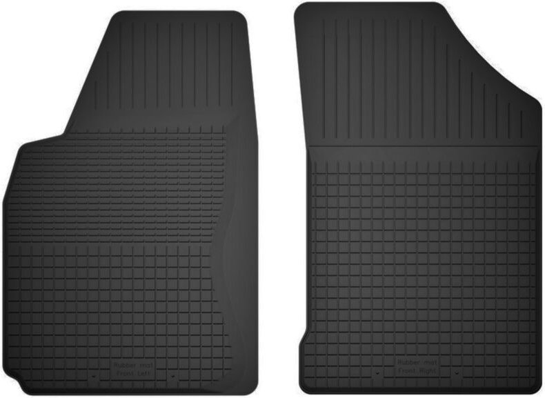 Universelle Gummifußmatten für die Front der Volkswagen Jetta II Limousine (1984-1992)