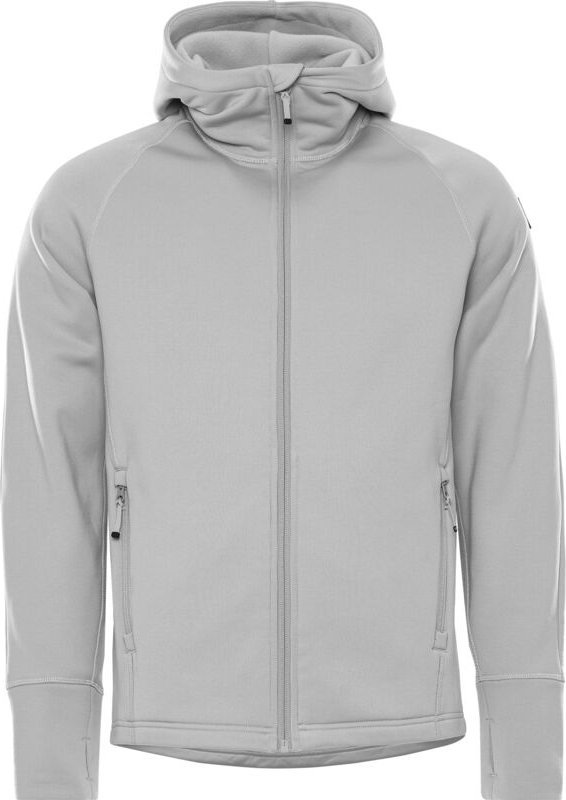 FRISTADS 301214-910 Cobalt POLARTEC® POWER STRETCH® Hoodie Gr.M Grau Melange