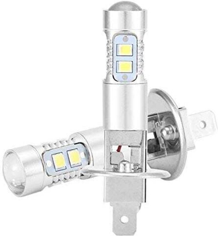 H1 100 W LED-Lampe, Scheinwerferlampen, Nebelscheinwerfer, 360-Grad-Scheinwerfer-LED-Lampe, 2 Stück, H1 6000 K, Superwei...