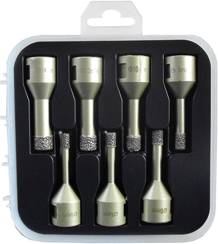 Diamant Fliesen Trockenbohrset Premium 7 M14 7-teilig - Diewe