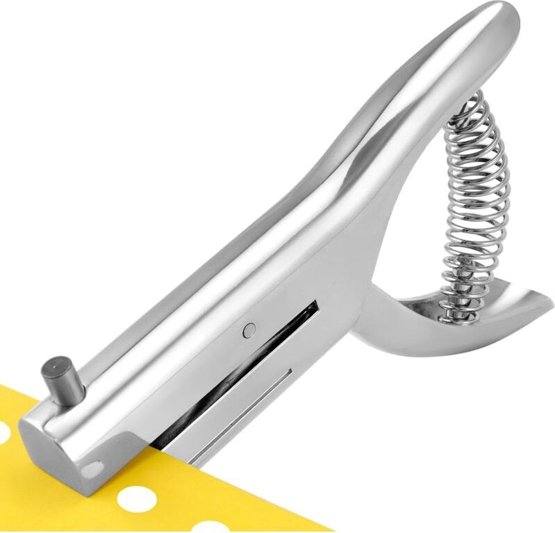 Einzellochstanze mit 6 mm Durchmesser – Robuste Stanze für Papier, Karton und PVC mit einer Stanzkapazität von bis zu 2 ...