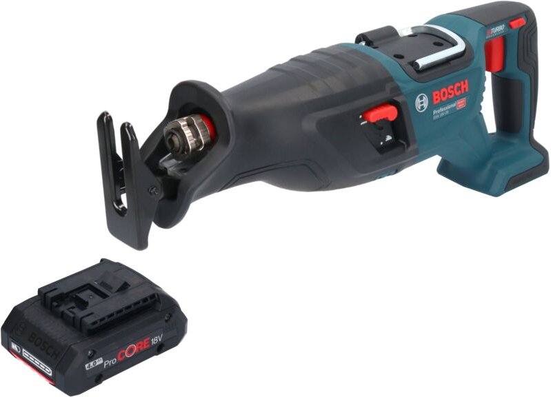 Bosch gsa 18V-28 Professional Akku Säbelsäge 18 v biturbo Brushless + 1x ProCORE Akku 4,0 Ah - ohne Ladegerät