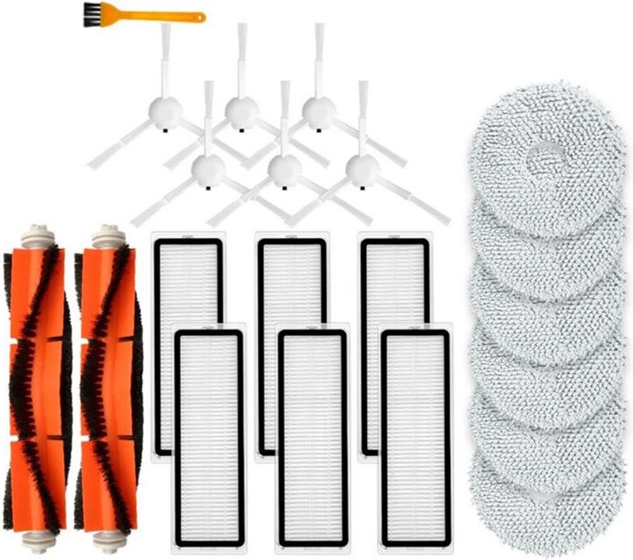 Für S10+ / S10 Plus Hauptseitenbürste Hepa-Filter Mopptuch