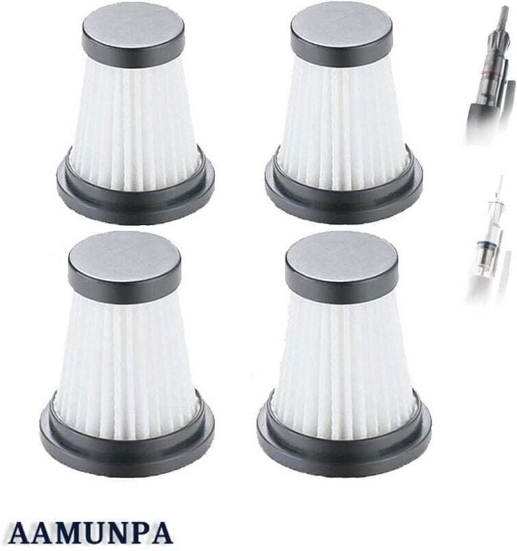 Lot de 4 filtres HEPA de rechange pour aspirateur sans fil pour Moosoo K12 K12 Pro K13, pour Genius Invictus One 1.0 X7 ...