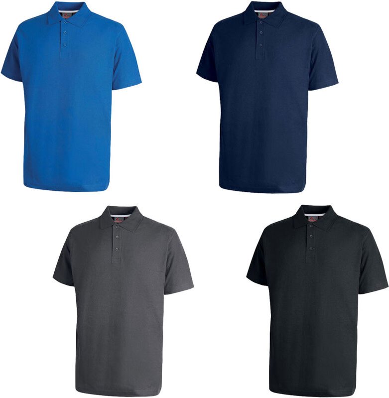 Arbeits-Polo TONGA - Dunkelblau, Packung zu 5 - M