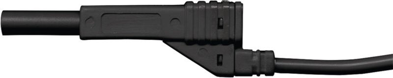 Schweißkraft Messkabel inklusive Stecker schwarz, Ø 4 mm, Länge 5 m, 1231125KS