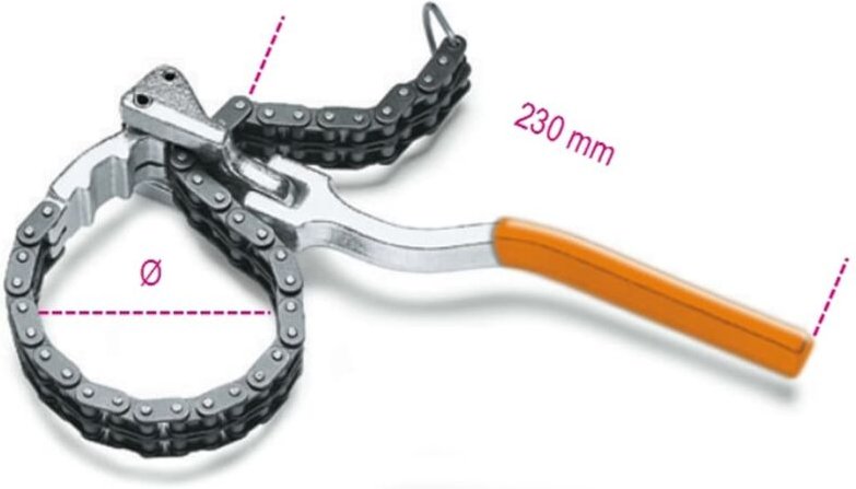 Ölfilterschlüssel mit Doppelkette 1488L Beta Tools