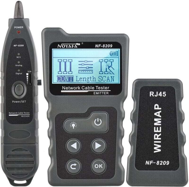 NF-8209 Kabeldetektor, multifunktional, batterielos