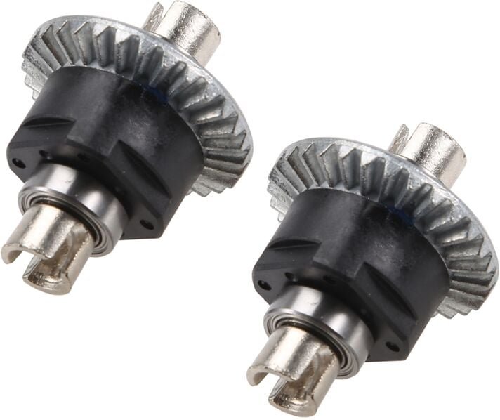 Tlily - 2-Teiliges Metallgetriebe-Differential QZJ05 für Xinlehong 9130 9135 9136 9137 9138 Q901 Q902 Q903 1/16 rc Car U...