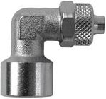 Riegler Winkelaufschraubverschraubung »value line« G 1/4, MS v., Schl.6/4