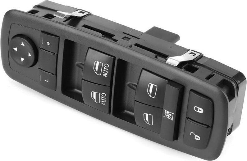 Fensterheberschalter auf der Fahrerseite vorne links, Ersatz für Dodge Ram 2009-2012 4602863AD 4602863AB - Ej.life