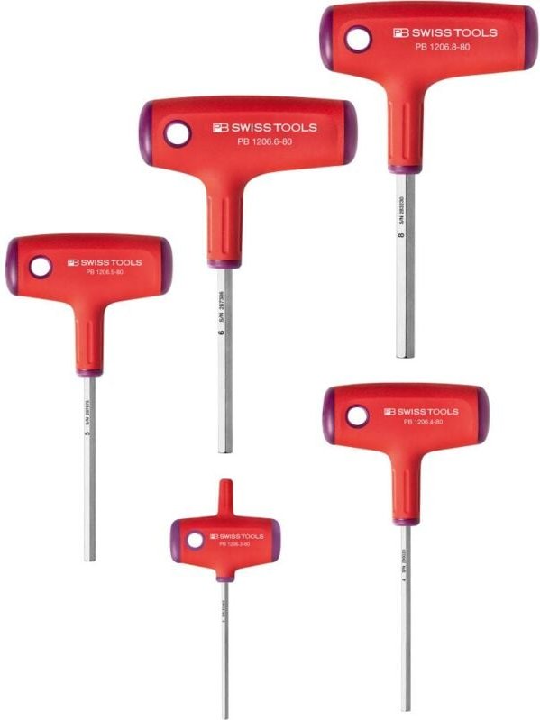 Quergriff-Schraubendreher Satz im Karton 6-teilig 3-10mm Pb Swiss Tools