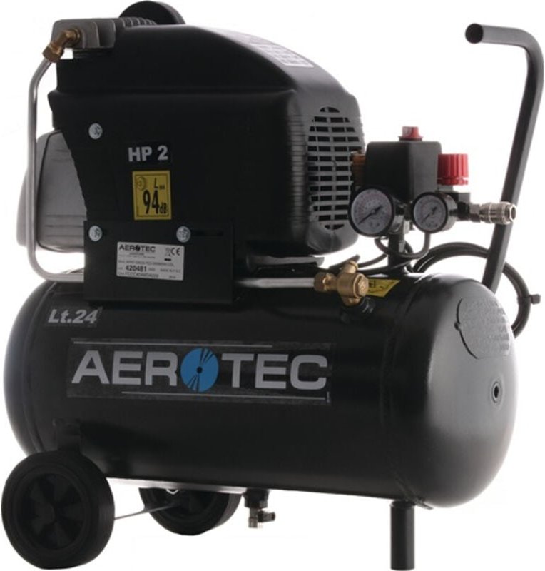 Aerotec - Kompressor 220-24 210l/min 8bar 1,5 kW 230 V,50 Hz 24l - 20088344
