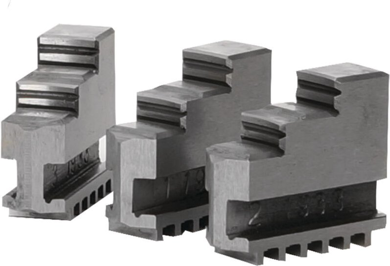 Optimum Blockbackensatz weich Für Dreibackendrehfutter Ø 160 mm DIN 6350, 3442907