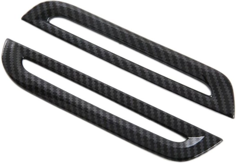 Tlily - FüR mg 4 MG4 ev Mulan 2023 2024 Armaturenbrett Seite ac Air Vent Outlet Abdeckung Zierrahmen AutozubehöR