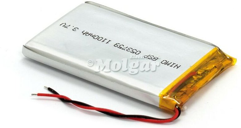 Lithium-Batterie 3,7V 1100mA Cto Steuerung GSP053759