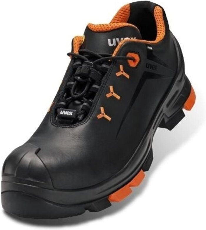 Uvex Sicherheitshalbschuhe S3 SRC uvex 2 aus Leder, uvex xenova Kunststoffkappe, Weite 12, Größe 36