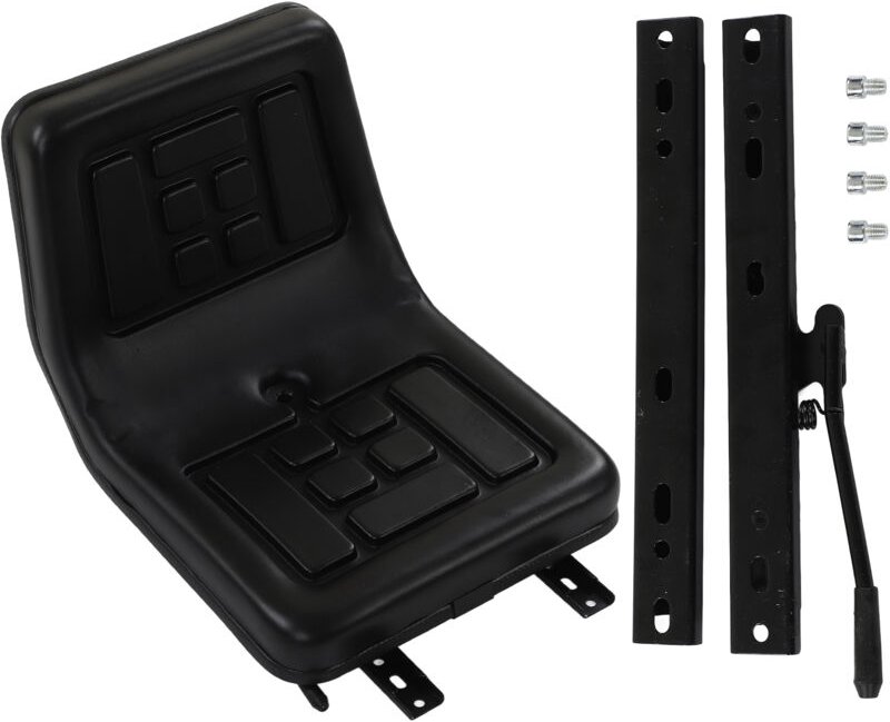 Traktorsitz, ergonomisch bequem, PU-Leder, verschleißfest, robuster Gabelstapler-Baggersitz für technische Fahrzeuge