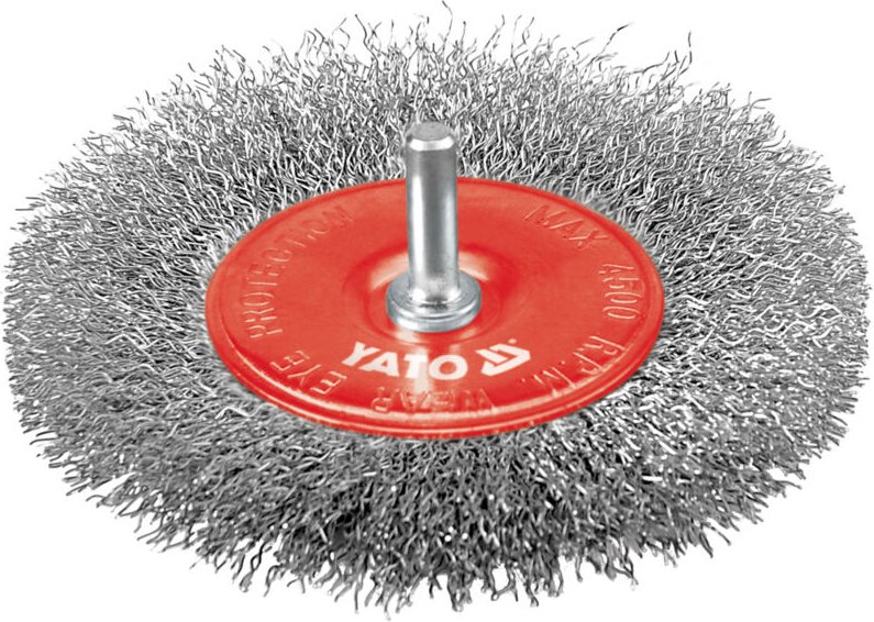 Drahtbürste Edelstahl Schleif Scheibenbürste 100 mm