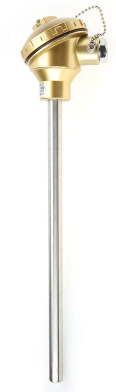 Thermoelement-Sonde aus Edelstahl Typ K, Temperatursensor 0-1300℃ (300 mm)