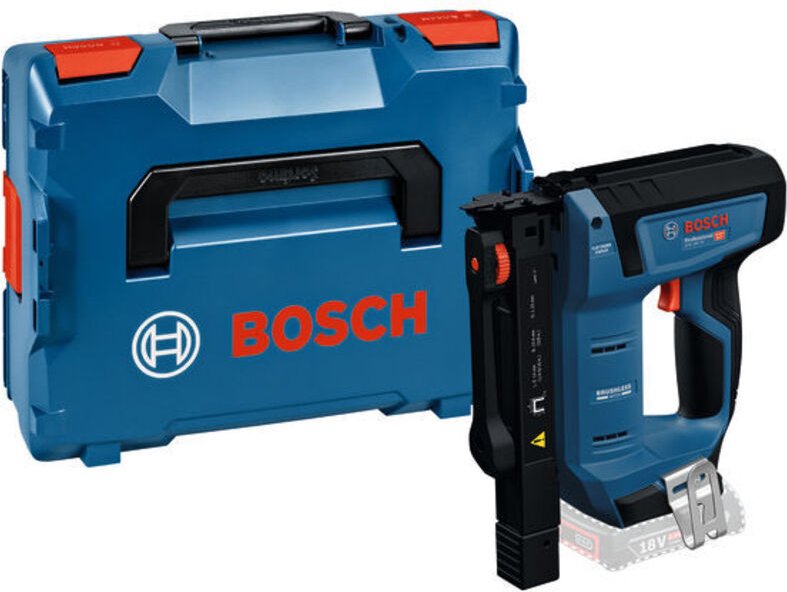 Bosch Akku-Holzklammerer GTH 18V-14 ohne Akku und Ladegerät in L-BOXX