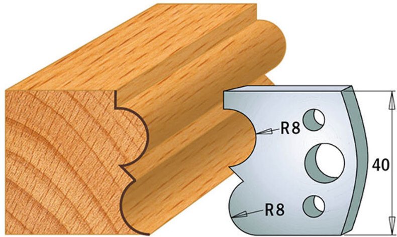690.028 Paar Messer Kss 40x4mm