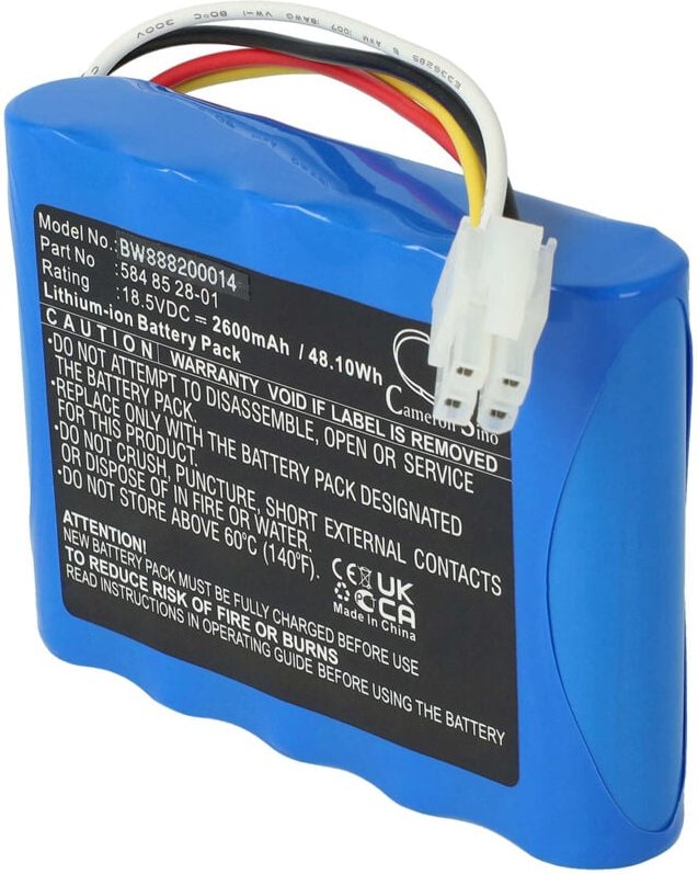 Vhbw - Akku Ersatz für Husqvarna 584 85 28-01, 584 82 28-02 für Rasenmäher (2600mAh, 18,5V, Li-Ion)
