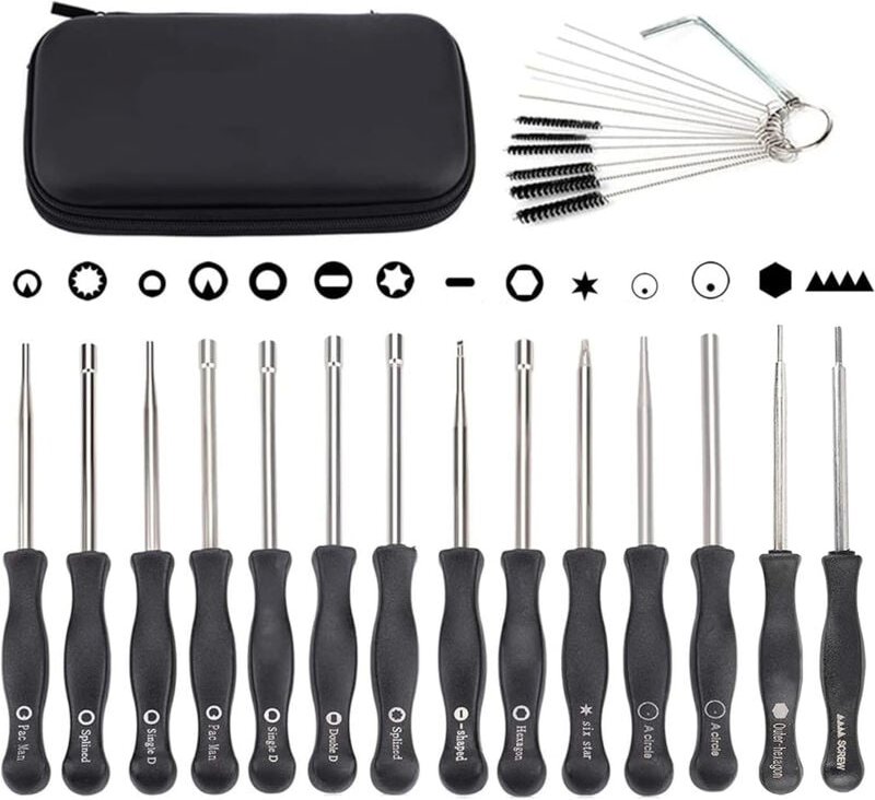 Lot de 14 outils de réglage de carburateur avec vis Vis à tête hexagonale pour petit moteur à 2 temps pour Poulan Rempla...