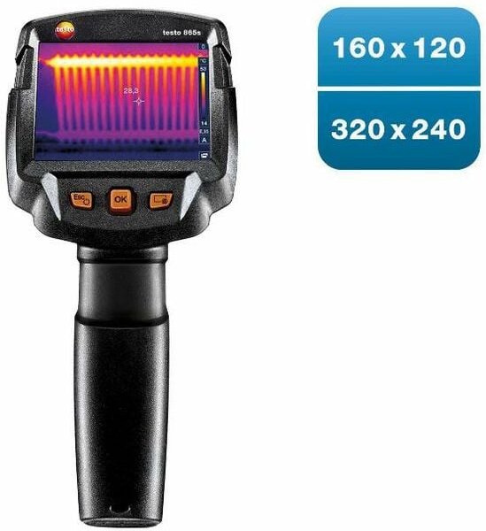 Testo - Wärmebildkamera 865S 160x120 Pixel 0560 8651