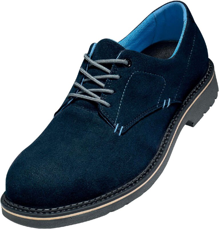 Uvex 1 Business S3 SRC ESD 84282 flache Sicherheitsschuhe - 39 EU - Azul