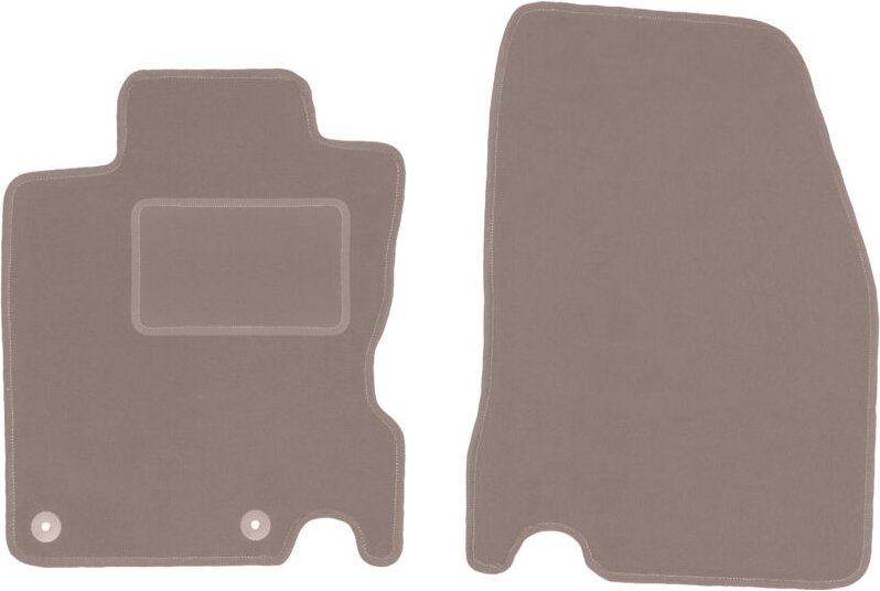 Beige Vordermatten für: Renault Kadjar SUV (2015-)