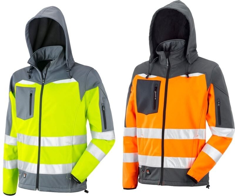 Neri - Casilina Gut sichtbare Softshelljacke - l - Gelb