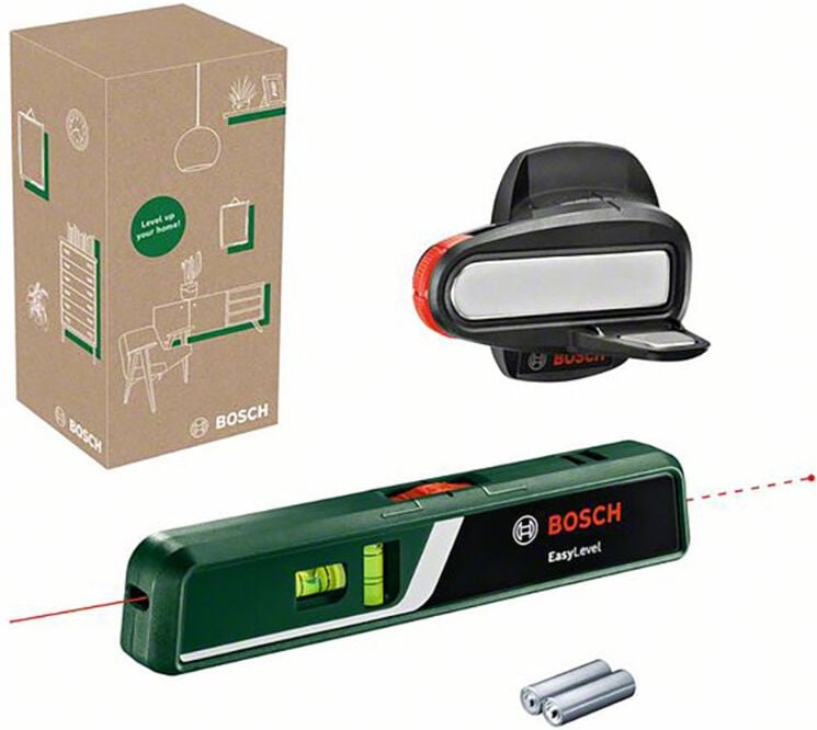 Laser-Wasserwaage EasyLevel, eCommerce-Karton