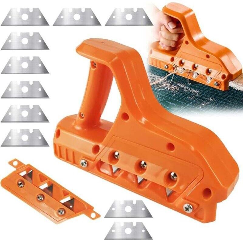 Placo Hobel, Placo Cutter, Gipskartonhobelwerkzeug, Placo Hobel, 45°- und 60°-Kantenschneider, Handhobel-Schneidwerkzeug...