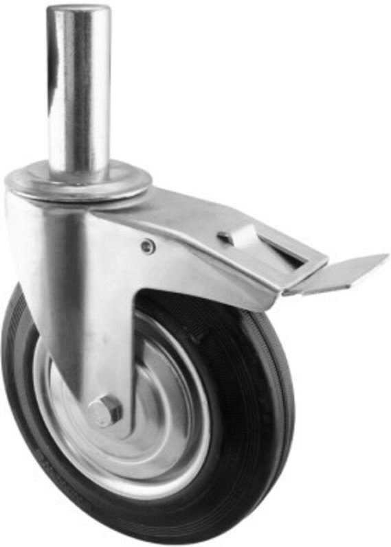 Gerüstrolle mit Bremse, INTHER