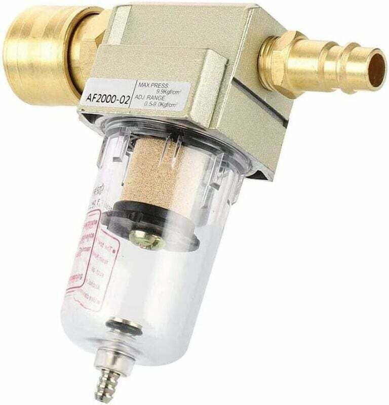 1/4" Druckluft-Wasserabscheider, Druckminderer, Druckluftfilter, Öl-Wasserabscheider, für Kompressorfilter