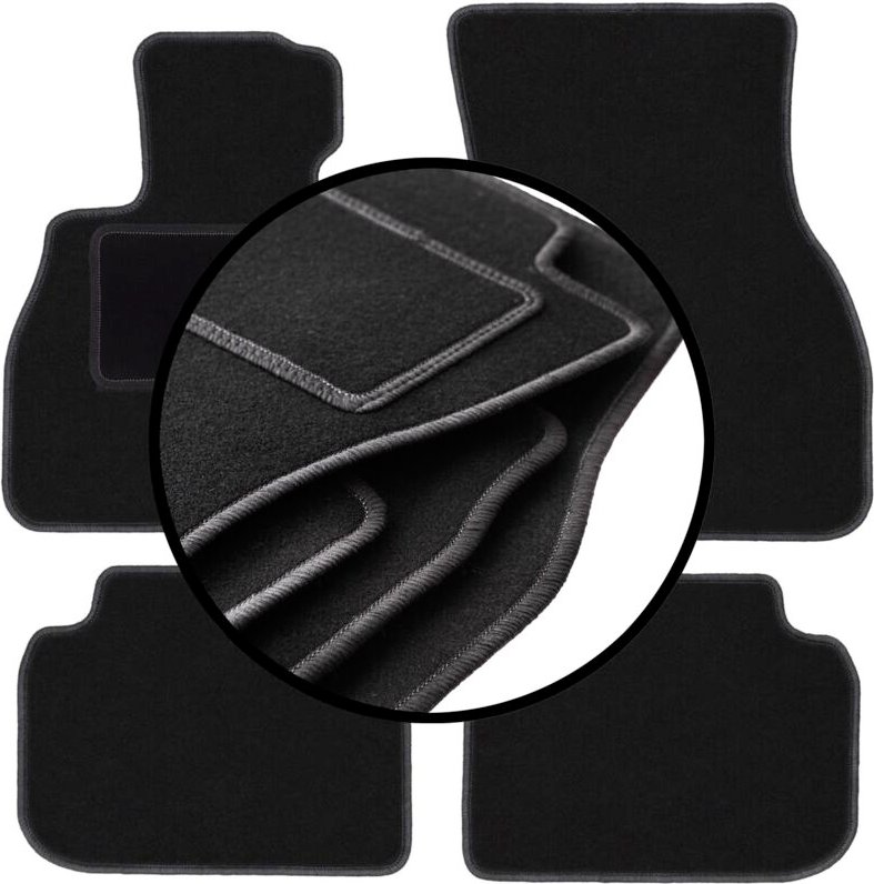 Komplettset Veloursmatten für: Mini Clubman F-54 Fließheck (2015-)