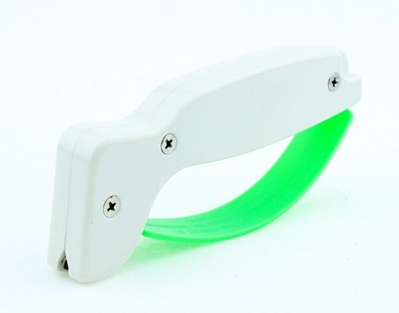 KZQ - Affilacoltelli affilacoltelli manuale, affilacoltelli portatile in tungsteno per coltelli da esterno e da cucina