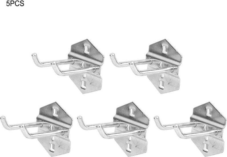 Fdit Werkzeugablage mit Speicherfunktion für verzinkte Beschläge, 5 Stück, Stanzhaken (506mm)