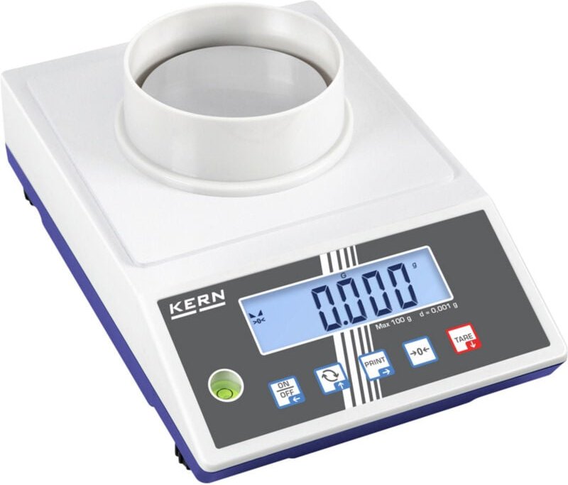 Kern PCB 300-3 Präzisionswaage Wägebereich (max.) 360 g Ablesbarkeit 0.001 g Weiß, Schwarz, Silber