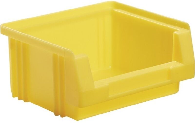Sichtlagerkasten PLK L90xB102xH50mm PP gelb