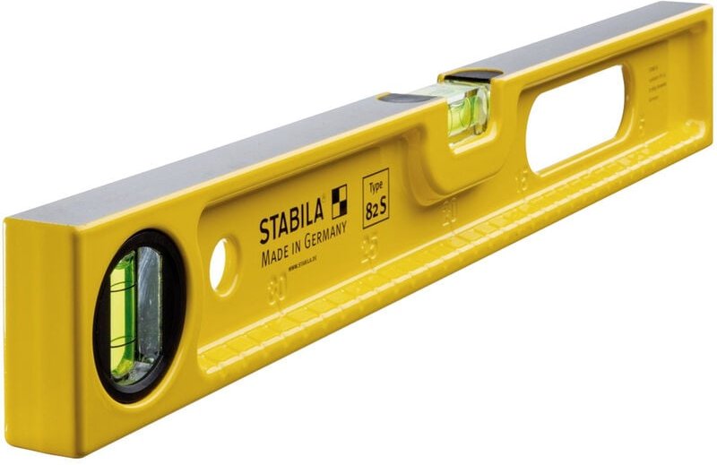 Type 82 s, 40 cm 2593 Leichtmetall-Wasserwaage 40 cm 0.5 mm/m - Stabila
