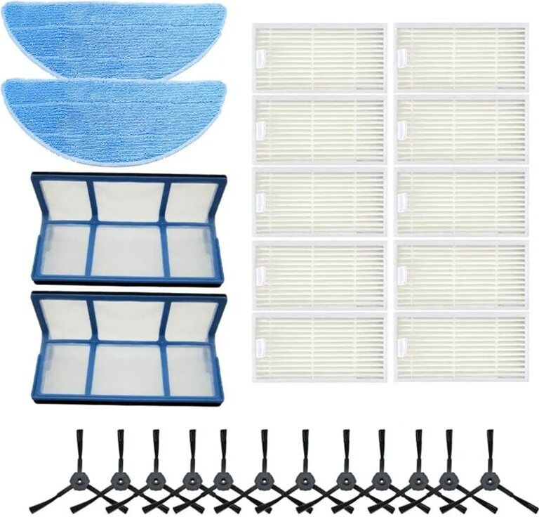 Staubfilter Seitenbürste Effizienter Hepa für V5pro V50 V55